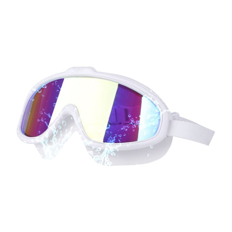 Liquid Silicone Swimming Equipment HD Anti-fog Comfortable Electroplated Swimming Goggles