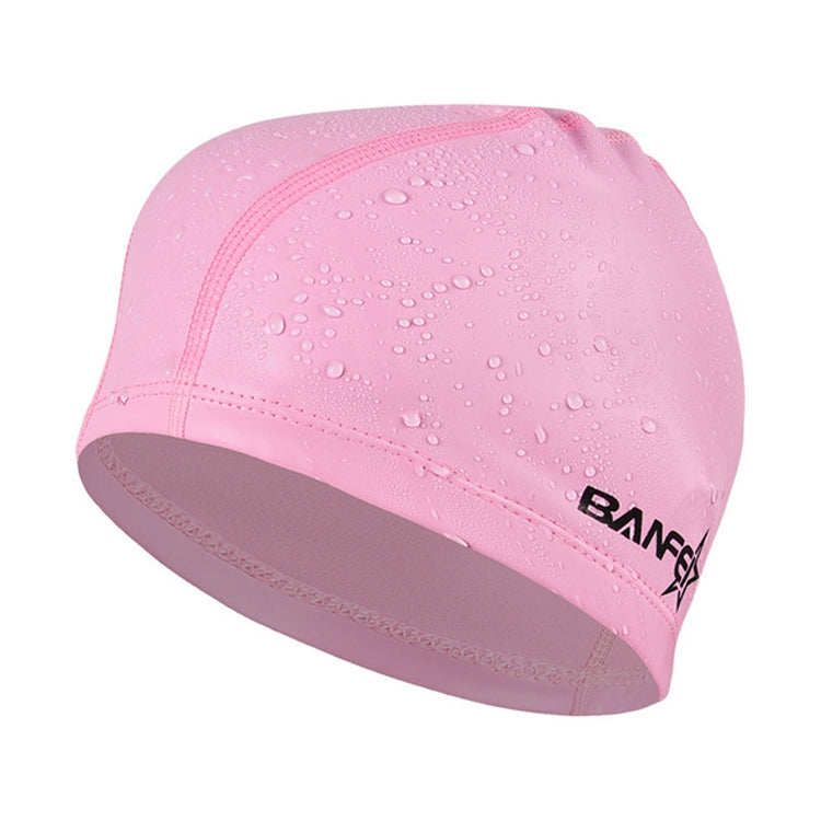 Adult Unisex PU Coated Comfortable Waterproof Swimming Cap