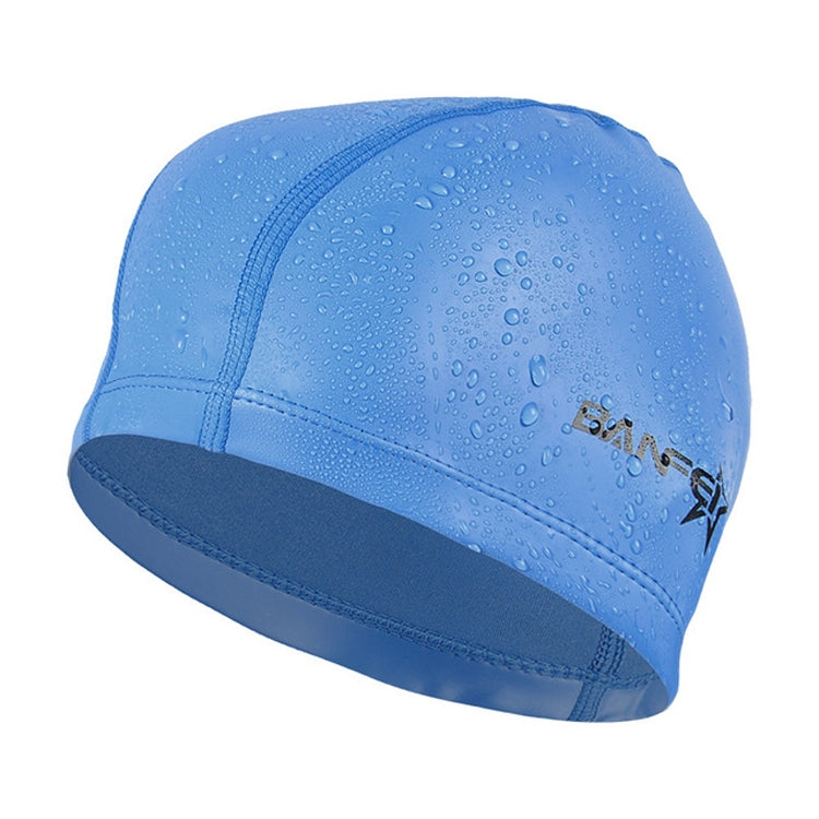 Adult Unisex PU Coated Comfortable Waterproof Swimming Cap