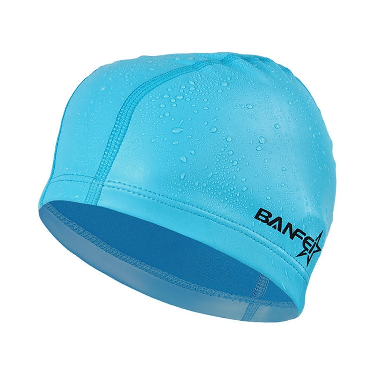 Adult Unisex PU Coated Comfortable Waterproof Swimming Cap