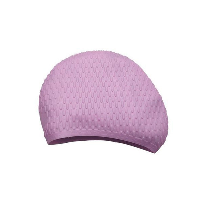 Particles Thickening High Elasticity Non-slip Silicone Swimming Cap