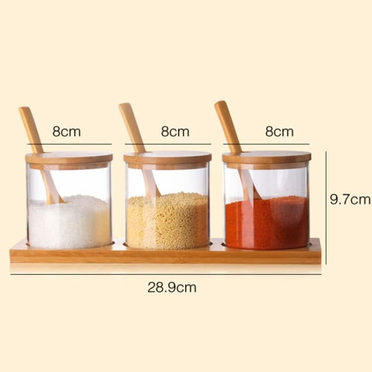 Creative Borosilicate Transparent Seasoning Jar Kitchen Supplies - Reluova