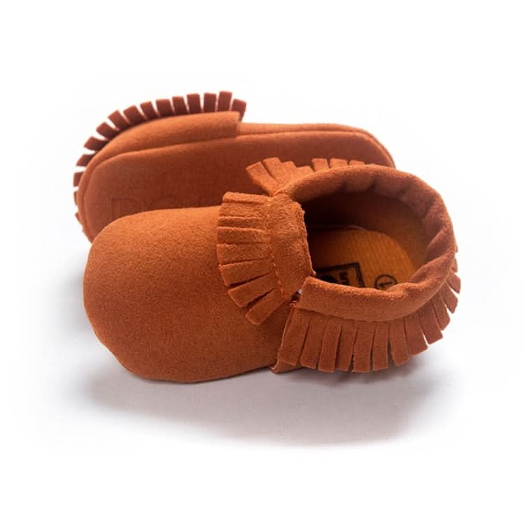 Newborn Baby PU Suede Moccasins Soft Shoes Fringe Soft Soled Shoes First Walker Reluova