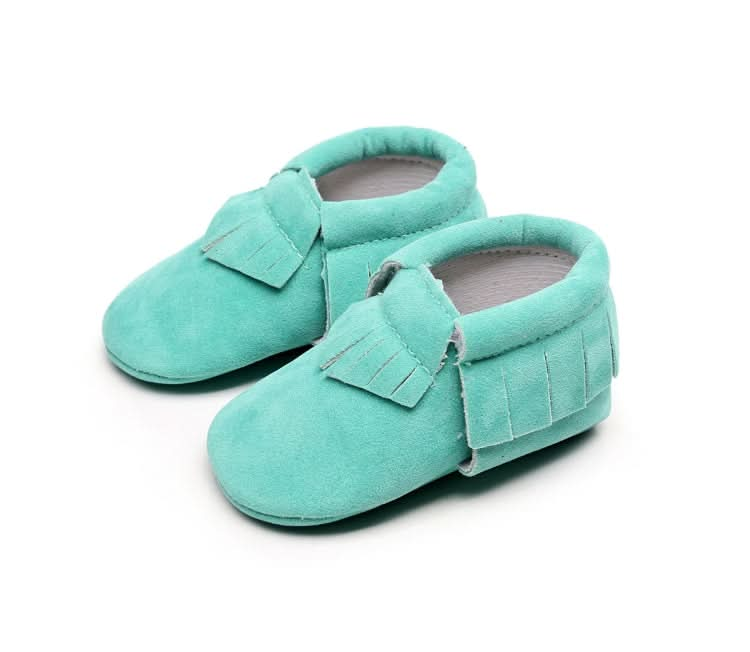 Newborn Baby PU Suede Moccasins Soft Shoes Fringe Soft Soled Shoes First Walker Reluova