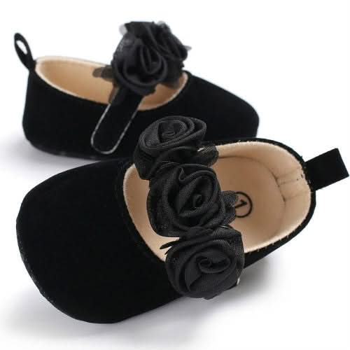 Lovely Flower Baby Girl Newborn Crib Shoes Soft Prewalker Anti-slip Baby Shoes Reluova