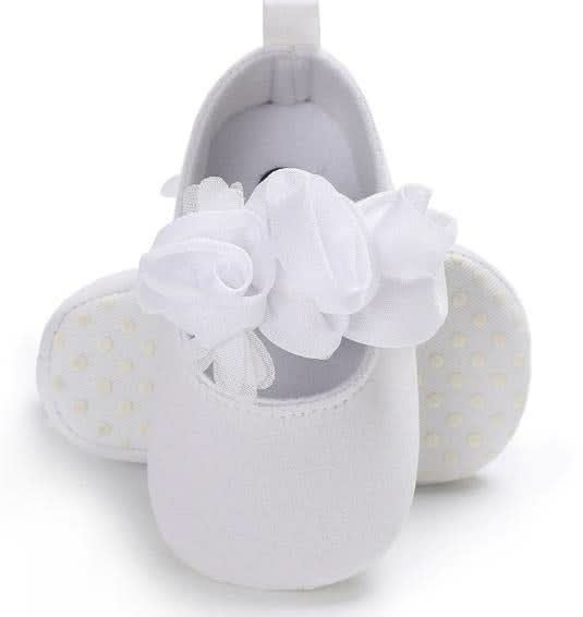 Lovely Flower Baby Girl Newborn Crib Shoes Soft Prewalker Anti-slip Baby Shoes Reluova