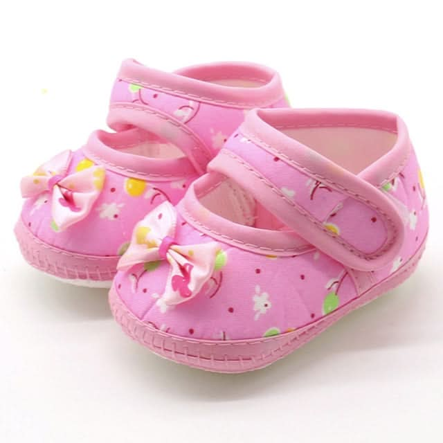 Baby Infant Shoes Girls Dot Lace Soft Sole Prewalker Warm Casual Flats Shoes Reluova