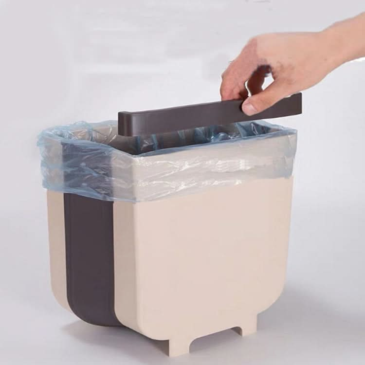 Foldable Hanging Kitchen Trash Can - Reluova