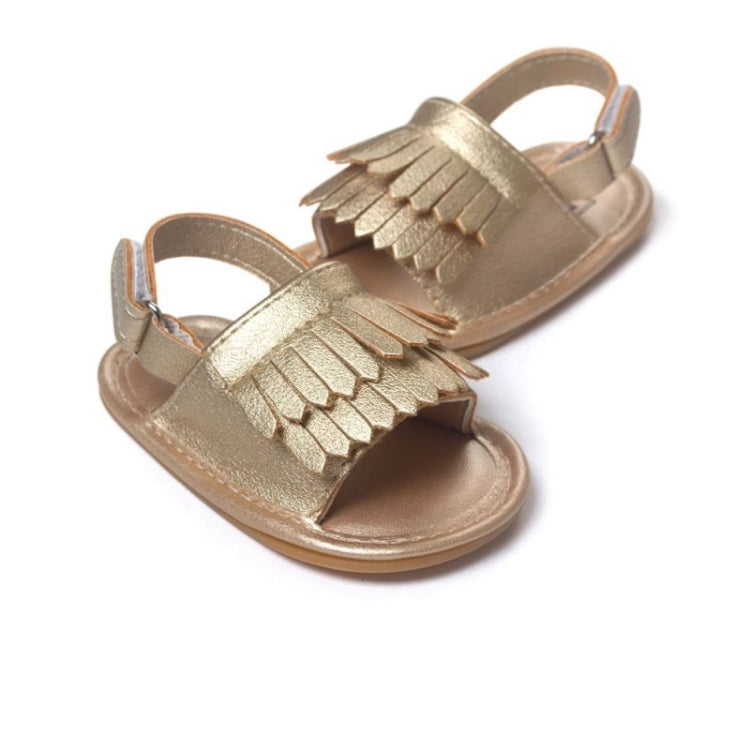 Casual Fashion PU Fringed Baby Sandals Reluova