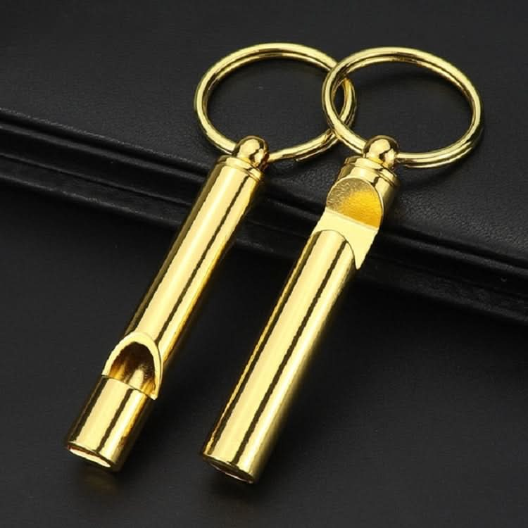 2 PCS Metal Whistle Bottle Opener Keychain Creative Multifunctional Key Ring Pendant-Reluova