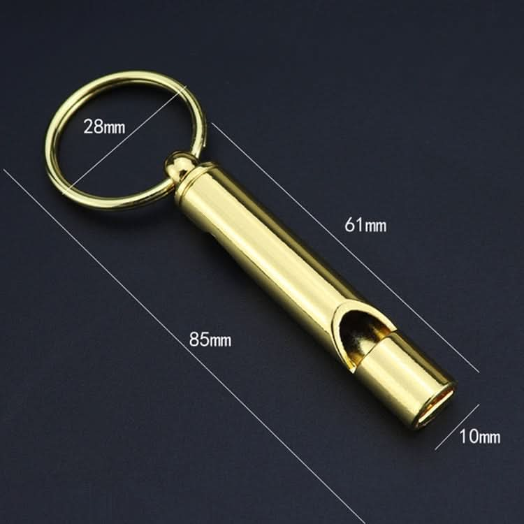 2 PCS Metal Whistle Bottle Opener Keychain Creative Multifunctional Key Ring Pendant-Reluova