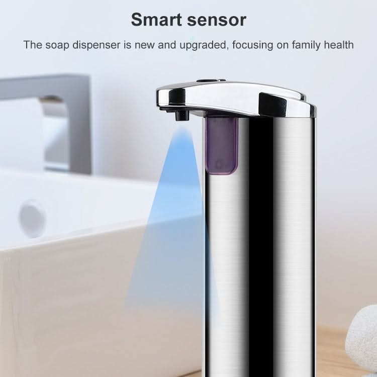 250ML Stainless Steel Automatic Soap Dispenser Infrared Sensor Soap Dispenser