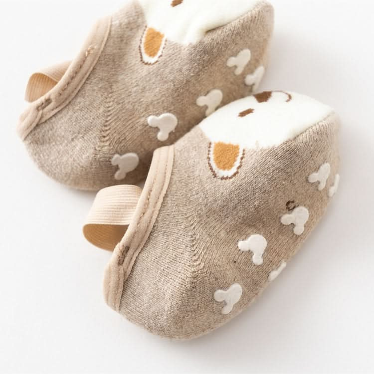 Baby Socks Newborn Cartoon Terry Cotton Children Autumn Winter Non-slip Socks Reluova