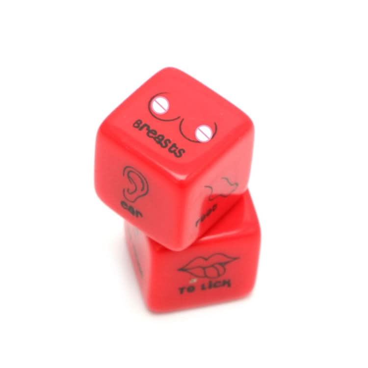 2 PCS Creative English Fun Dice Bar Family Party Game Tools-Reluova