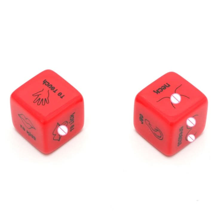 2 PCS Creative English Fun Dice Bar Family Party Game Tools-Reluova