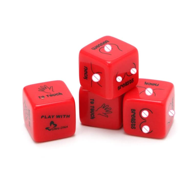 2 PCS Creative English Fun Dice Bar Family Party Game Tools-Reluova