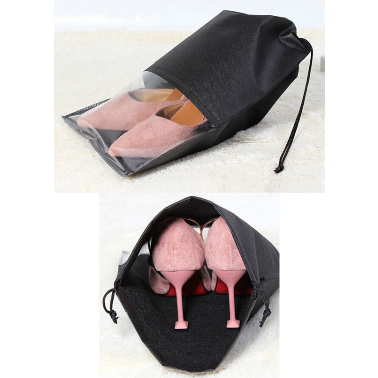 10 PCS Waterproof Shoes Storage Bag Pouch Portable Travel Organizer Drawstring Bag Cover Non-Woven Organizer