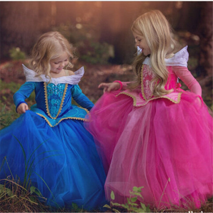 Girls Dress Halloween Cosplay Sleeping Beauty Princess Dresses Christmas Costume Party Children Kids Clothing My Store