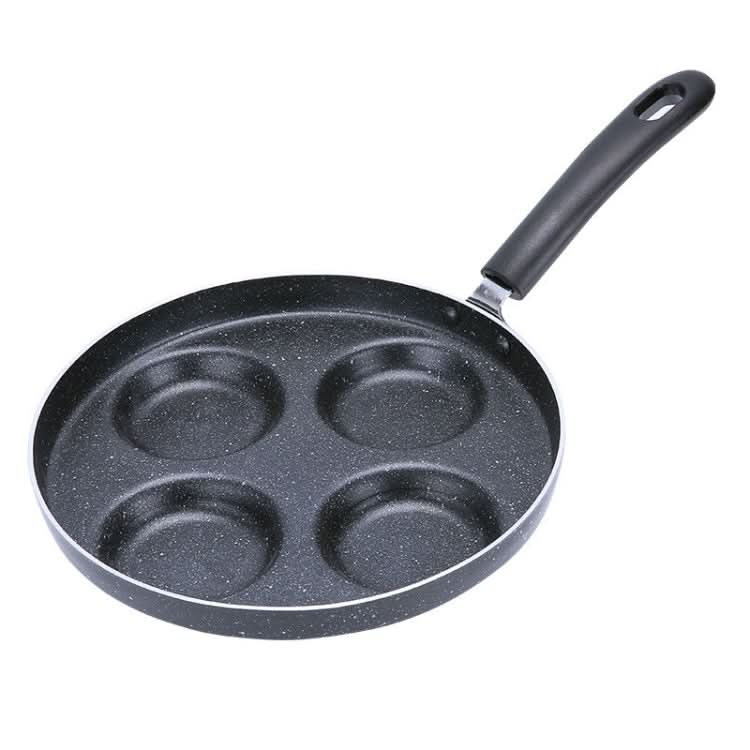 Multifunction Nonstick Frying Pan Aluminium Alloy 4 Units Cookware Fry Egg Pan Pancake Steak Pan for Gas Cooker Reluova