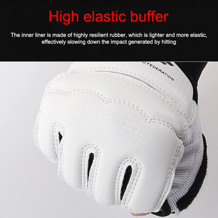 Half Fingers Adults Sandbag Training Boxing Gloves PU Leather Fitness Sparring Taekwondo Gloves Reluova