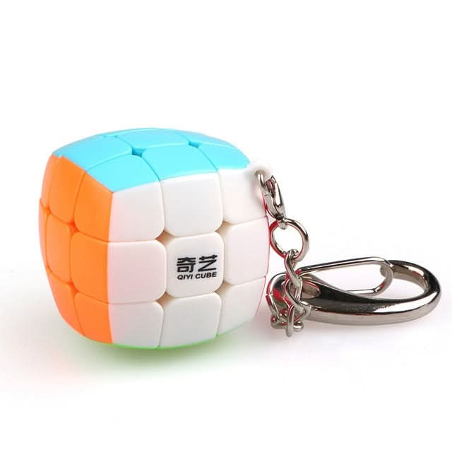 Mini Third-order Bright Six-color Cube Children Educational Toys Reluova