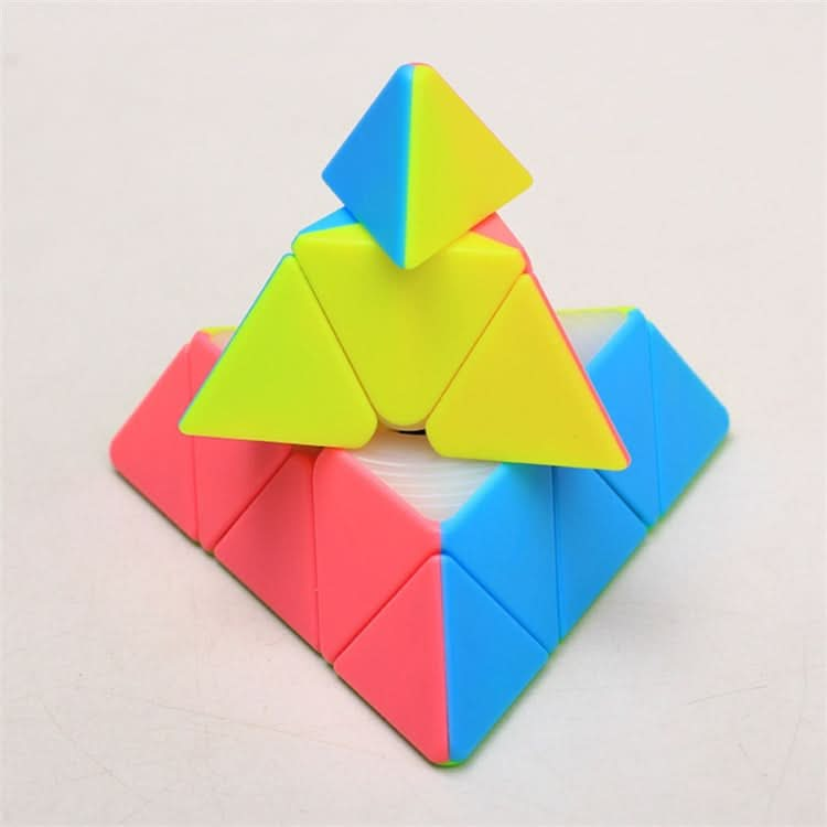 Third-order Shaped Twisted Cube Fluorescent Cube Children Educational Toys Reluova