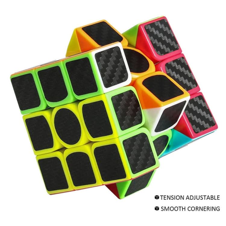 Carbon Fiber Membrane Third-order Magic Cube Children Educational Toys Reluova