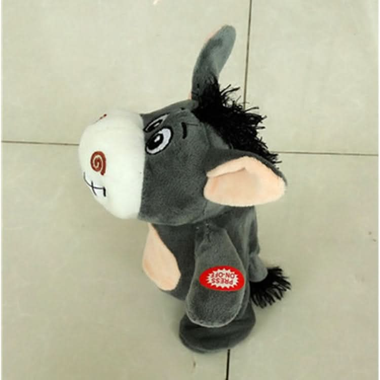 Electronic Pet Interactive Toy Smart Walking Talking Small Donkey Children Birthday Gift Reluova