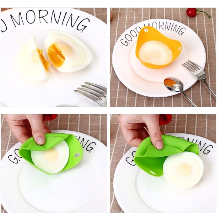 Silicone Egg Cooker Egg Bracket Kitchen Tools Pancake Cookware Bakeware Steam Eggs Plate Tray - Reluova