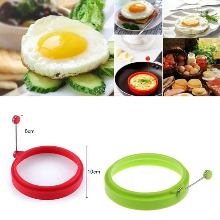 DIY Breakfast Round Silicone Egg Ring Fried Egg Mould Pancake Ring Non-stick Kitchen Cooking Mould - Reluova