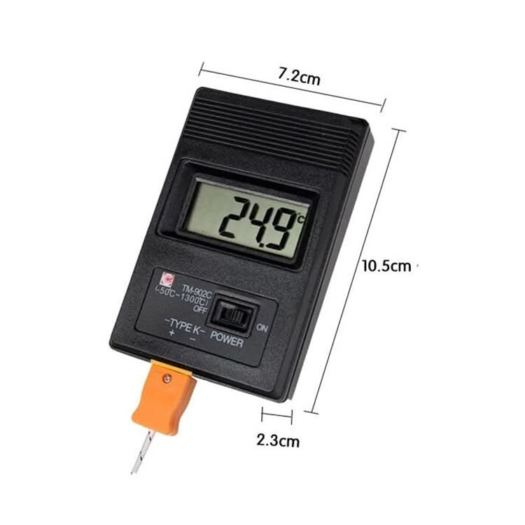 TM902C High Temperature Measuring Probe Type Electronic Thermometer Reluova