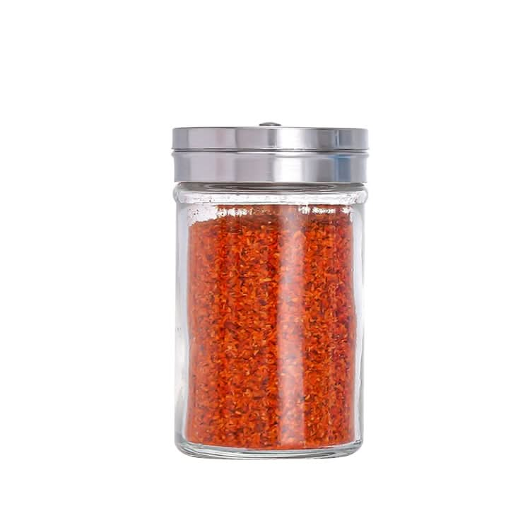 Stainless Steel Lid Glass Seasoning Jar Kitchen Supplies - Reluova