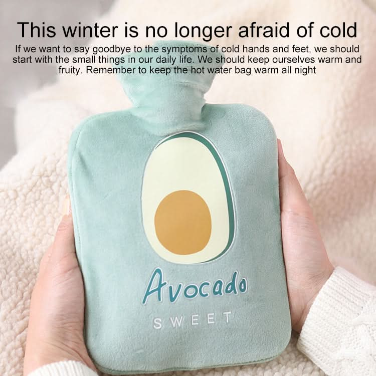 Fruit Mini Water Injection Hot Water Bottle PVC Hand Warmer Bag