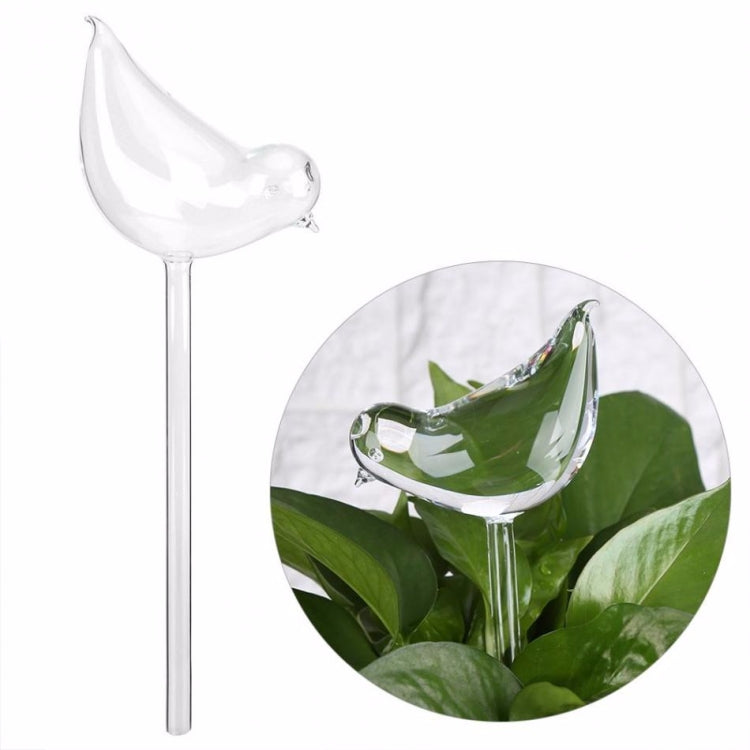 Bird Shape Flowers Plant Automatic Self Clear Glass Watering Device Watering Cans My Store