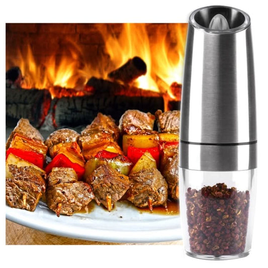 Automatic Electric Pepper Grinder Salt Mill with LED Light - Reluova