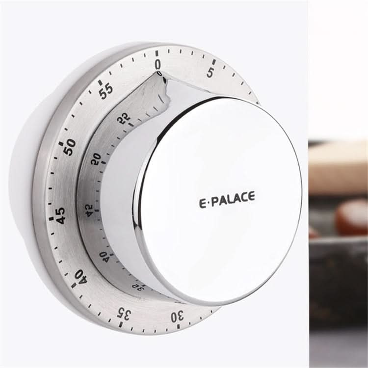 E-PALACE Magnet Timer Kitchen Stainless Steel Timer Creative Alarm Clock Mechanical Reminder Countdown Pomodoro - Reluova