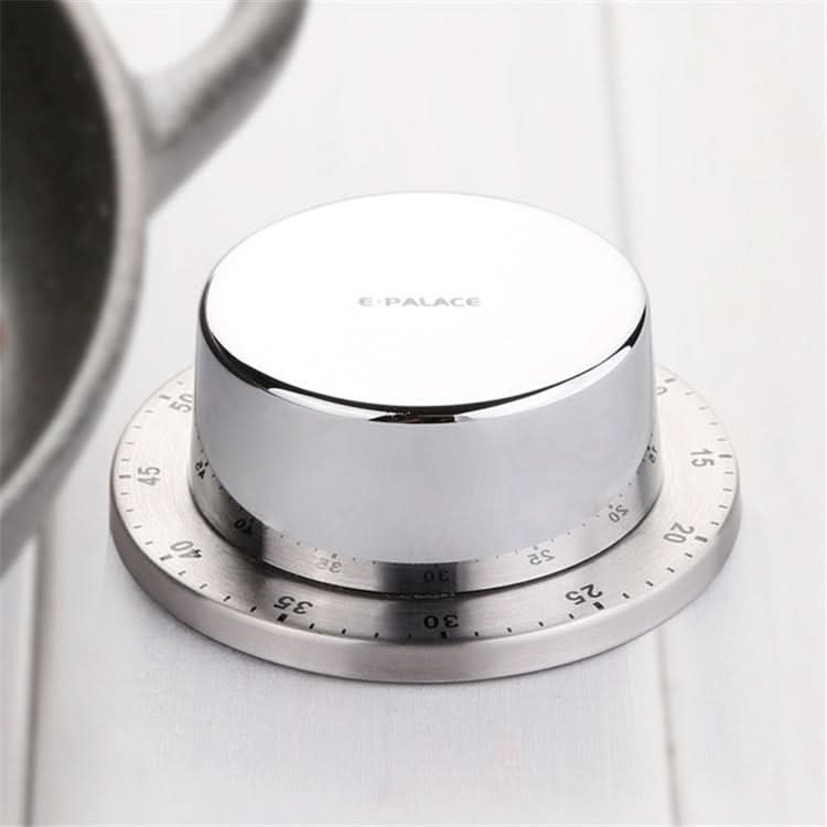 E-PALACE Magnet Timer Kitchen Stainless Steel Timer Creative Alarm Clock Mechanical Reminder Countdown Pomodoro - Reluova