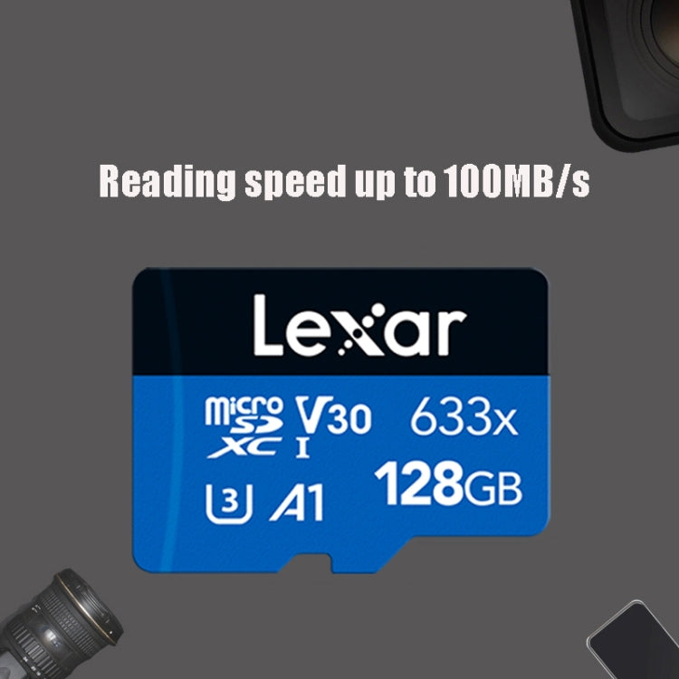 Lexar 633x 128GB  High-speed Driving Recorder Dedicated TF Card Mobile Phone Memory Card My Store