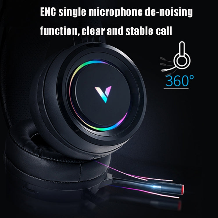 Rapoo VH500C Desktop Computer 7.1 Channel RGB Luminous Game Headset with Short Microphone, Cable Length: 2.2m My Store