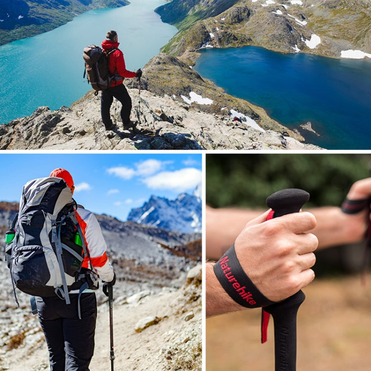 Naturehike External Lock Telescopic Ultra-light Carbon Trekking Cane Outdoor Climbing Equipment Reluova