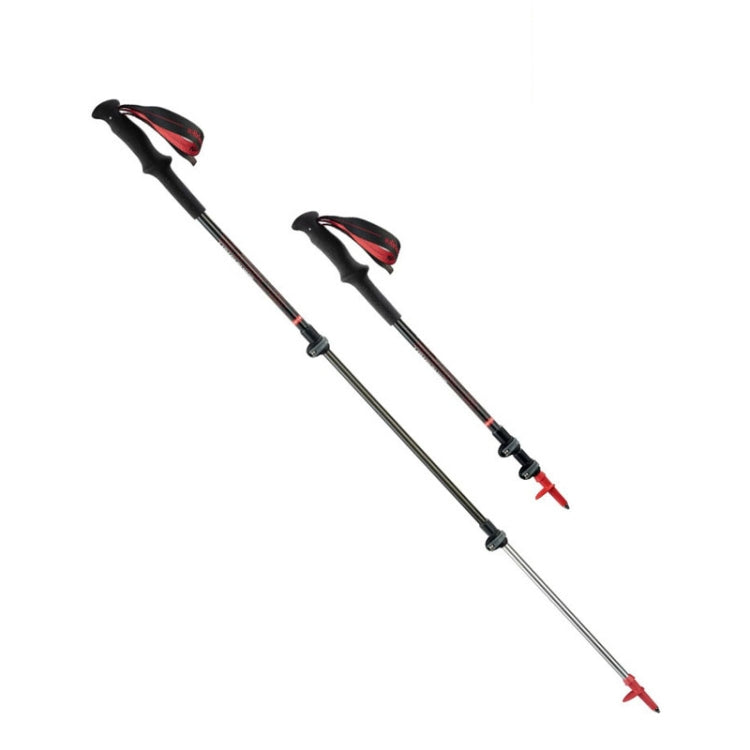 Naturehike External Lock Telescopic Ultra-light Carbon Trekking Cane Outdoor Climbing Equipment Reluova