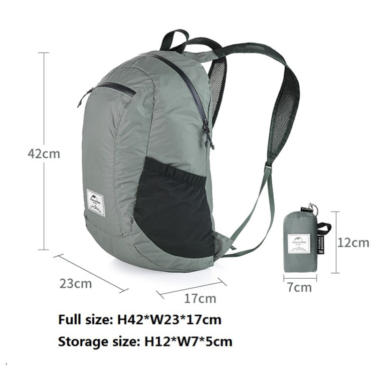 Naturehike Ultra-light Portable Outdoor Waterproof Bag Travel Double Shoulder Foldable Backpack Reluova