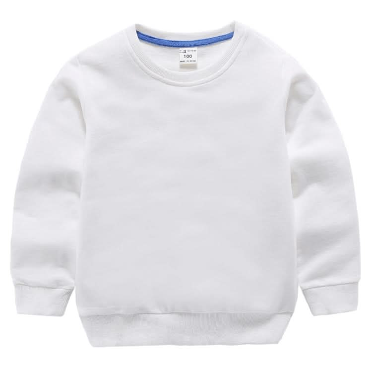 Autumn Solid Color Bottoming Children's Sweatshirt Pullover Reluova