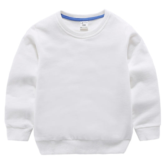 Autumn Solid Color Bottoming Children's Sweatshirt Pullover