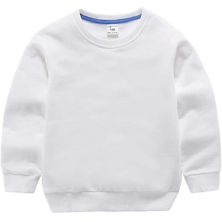 Autumn Solid Color Bottoming Children's Sweatshirt Pullover Reluova