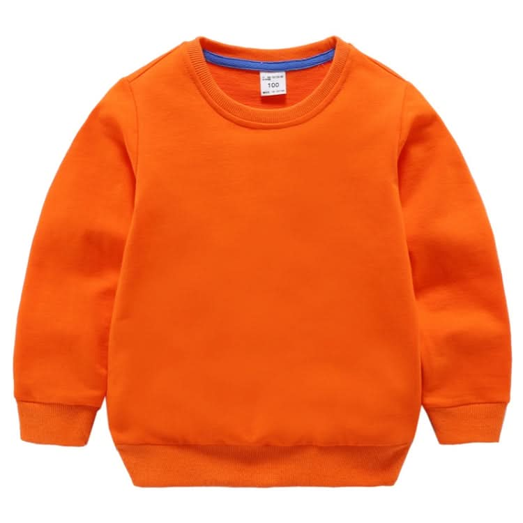 Autumn Solid Color Bottoming Children's Sweatshirt Pullover Reluova