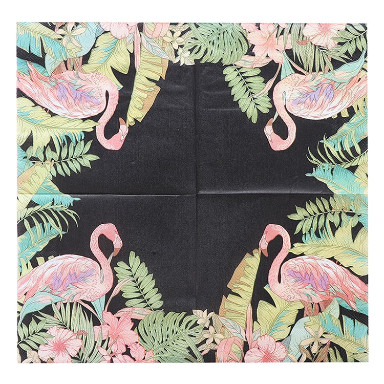 Colorful Print Flamingo Party Decoration Napkin Facial Tissue