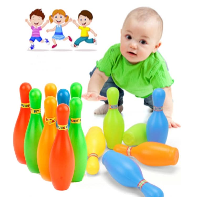 Funny Mini Bowling Outdoor Kids Games Bowling Set Interaction Leisure Educational Toys Reluova