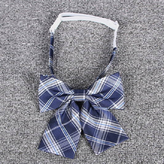 Jacquard Plaid College-style Uniform Bow Tie Necktie Clothing Accessories