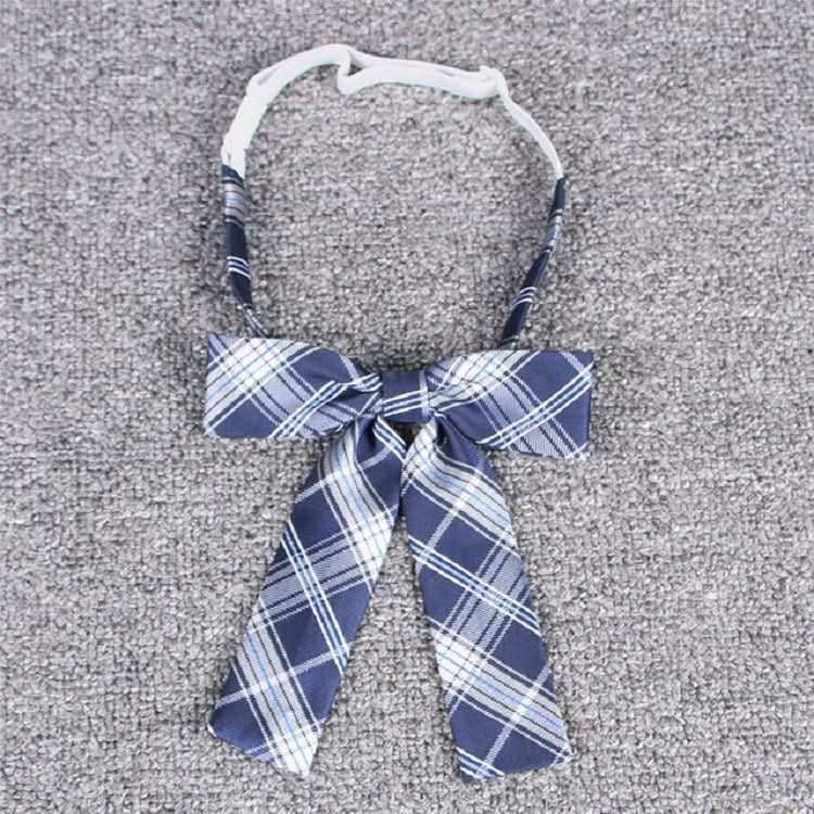 Jacquard Plaid College-style Uniform Bow Tie Necktie Clothing Accessories Reluova